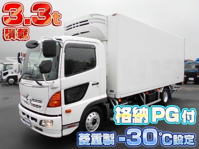 [PG付冷蔵冷凍車] H29 レンジャー 菱重製-30℃設定 積載3.3t 格納PG付 走行44.2万km