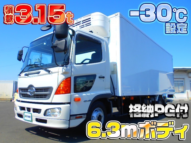 [PG付冷蔵冷凍車] H28 レンジャー 東プレ -30℃設定 積載3.15t 6.3mボディ 走行44.7万㎞