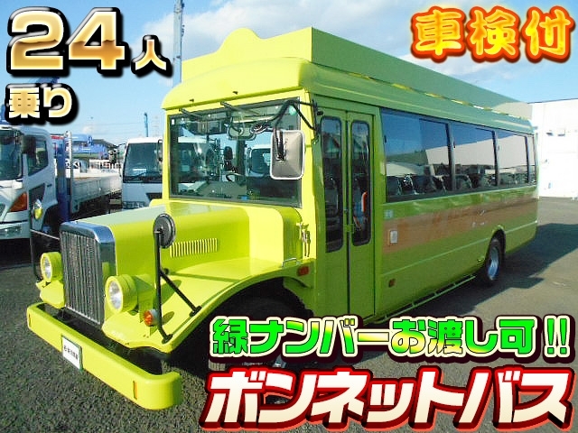 [ボンネットバス] H15 ローザ 24人乗り 路線バス仕様 走行16万㎞ 6MT 車検付