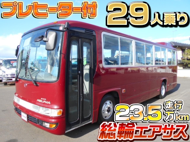 [マイクロバス] H16 メルファ 29人乗り プレヒーター付 総輪エアサス 走行23.5万km