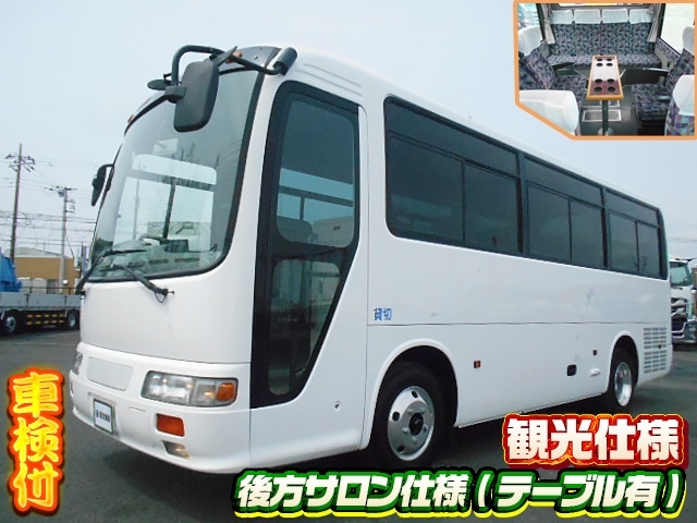 [マイクロバス] H18 リエッセ 観光仕様 モケ・リク 後方サロン仕様 車検付