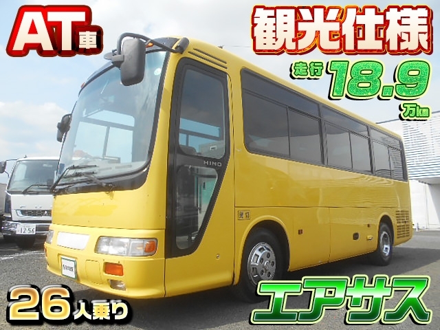 [マイクロバス] H18 リエッセ 26人乗り 観光仕様 モケ・リク リアーエンジン AT車 走行18.9万km