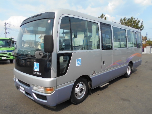 [マイクロバス] H11 シビリアン 24人乗り 福祉車両 身体障害者輸送車 走行6.7万km AT車