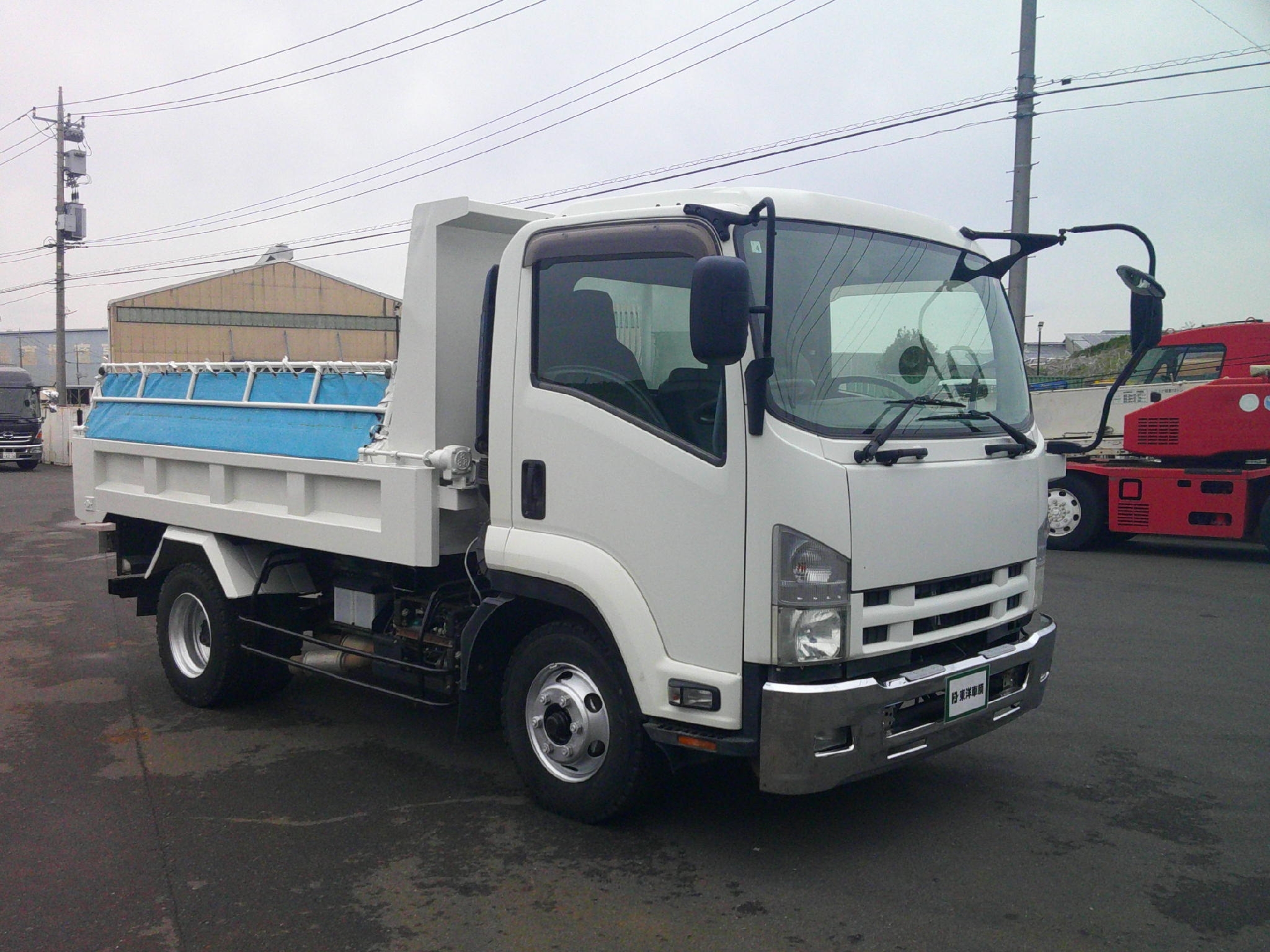 [Lゲートダンプ] H27 フォワード 新明和製 積載3.65t 走行8万㎞ ターボ車