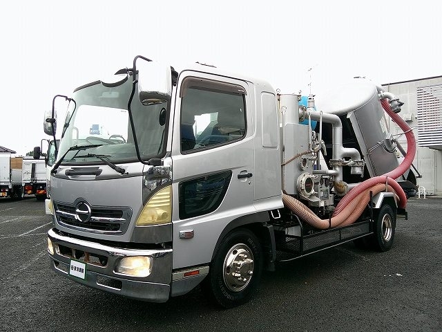 [清掃車] H14 レンジャー 新明和製 バキュームダンパー 積載2.25t タンク容量2,520ℓ 風量41㎥/min 走行6.7万km