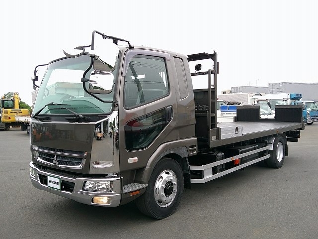 [セルフローダー] H21 ファイター 増トン車 積載6.5t ウインチ付 車検付