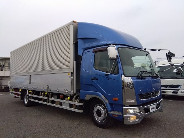 [アルミウイング] H26 ファイター パブコ製 積載7t 7.2mワイドボディ 後輪エアサス 増トン車 車検付