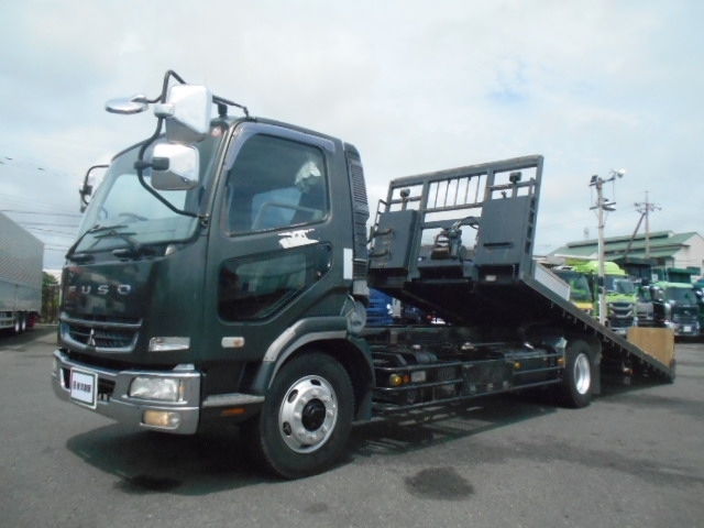 [セルフローダー] H18 ファイター フジタボデー ウインチ有 積載7.1t 増トン車 車検付