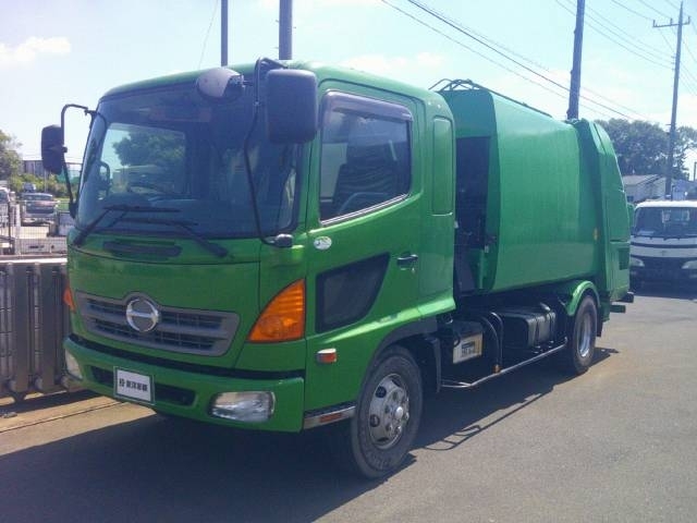 [塵芥車] H20 レンジャー モリタ製プレス式パッカー 容量8.1立米 連続スイッチ付 走行29.7万km
