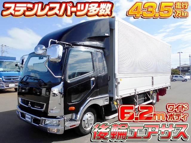 [アルミウイング] H31 ファイター パブコ製 ワイド6.2mボディ 積載2.85t 後輪エアサス 走行43.5万km