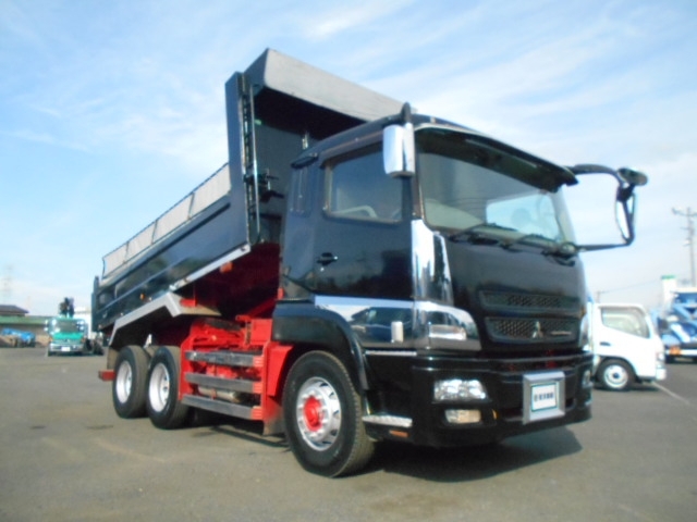 [大型ダンプ] H26 Sグレート 新明和製 530×230 積載9t 2デフ 走行38万㎞  車検付