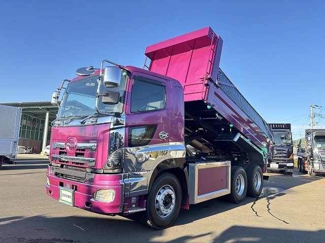 [Lゲートダンプ] H27 プロフィア 極東開発製 積載8.4t 電動コボレーン 走行39万km 車検付