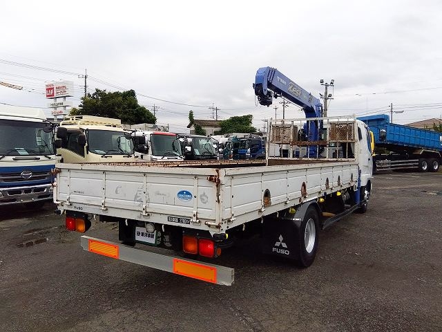クレーン付 平ボディ] H22 ファイター タダノ製4段ラジコン 2.93t吊