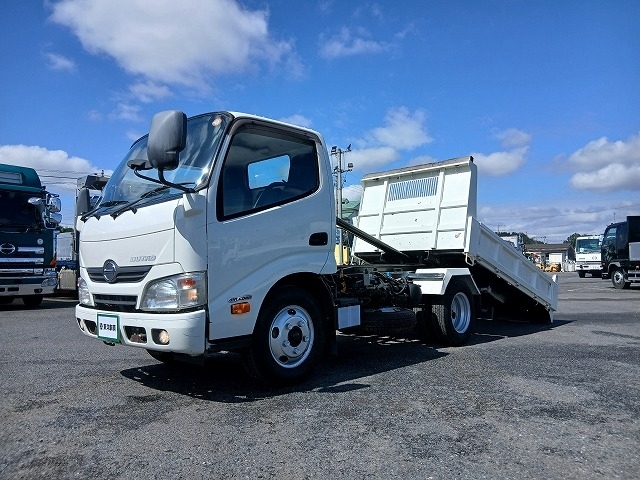 [ローダーダンプ] H27 デュトロ 新明和製 積載3t 4ナンバー 走行9.7万㎞ 車検付R9/3